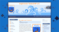 Desktop Screenshot of anglerverein-unstrut90.de